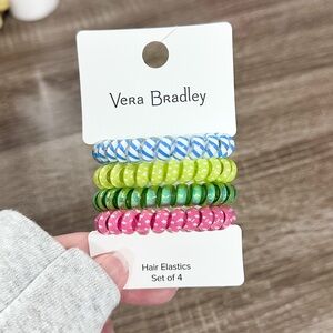 Vera Bradley Hair Elastic Set - Far Out Floral - NWT